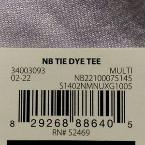 No Boundaries tie dye tee